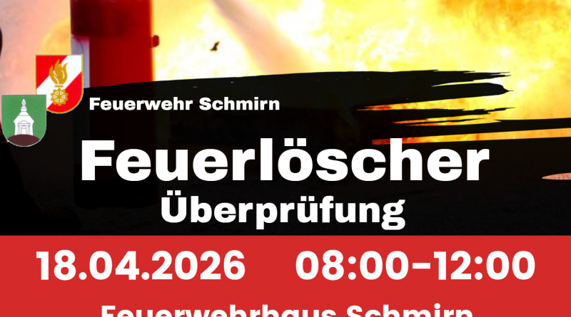 Feuerlöscherüberprüfung